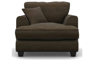 Heart of House Hampstead Fabric Chair - Teak